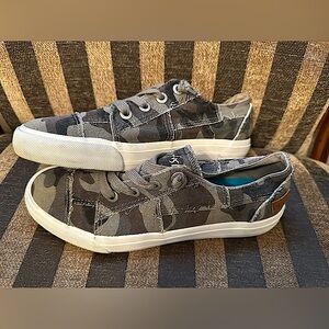 Blowfish Camouflage Canvas Sneakers